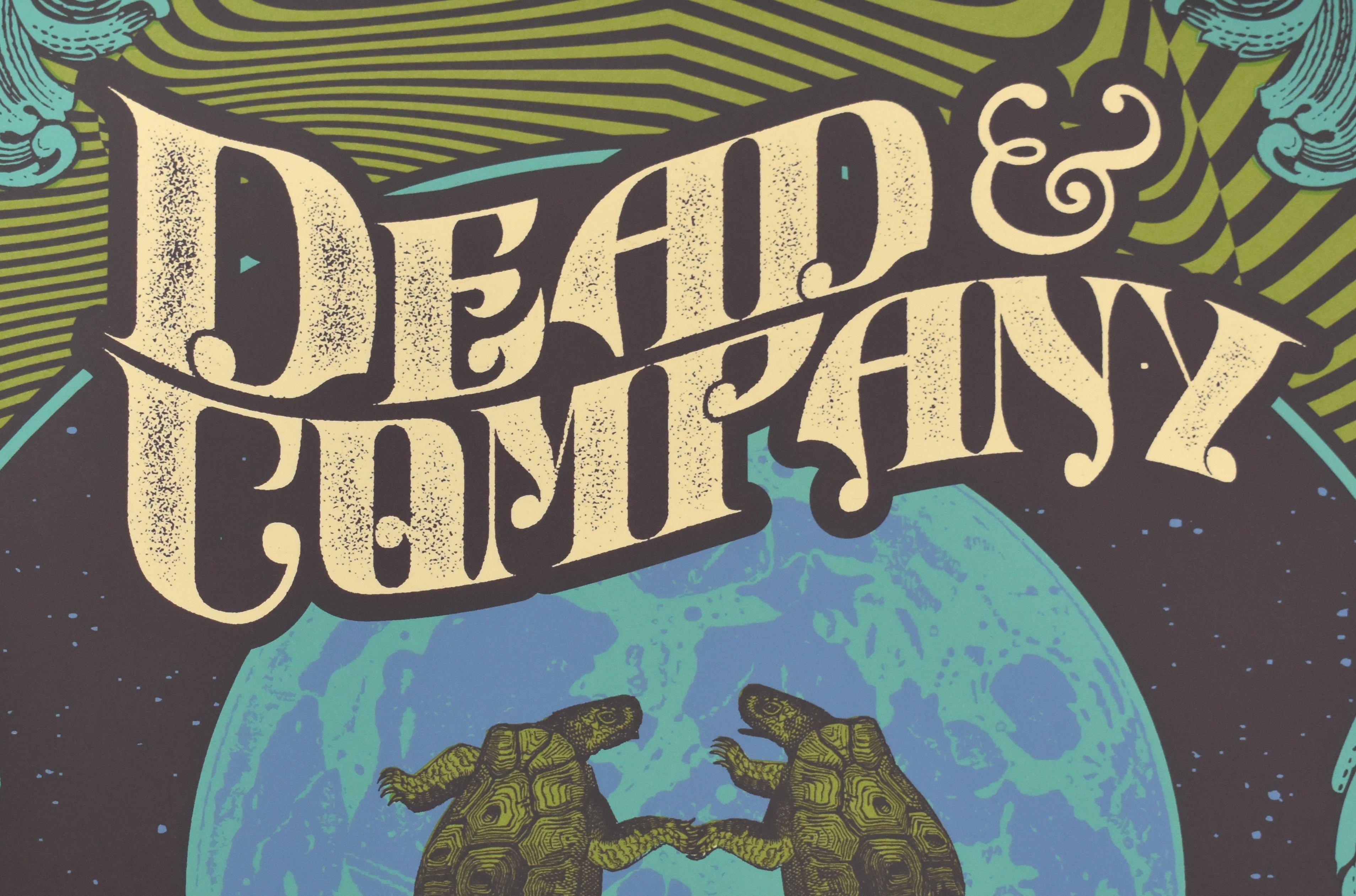 Dead & Company Summer 2016 Tour Poster Numbered 2819/5000, Justin Helton