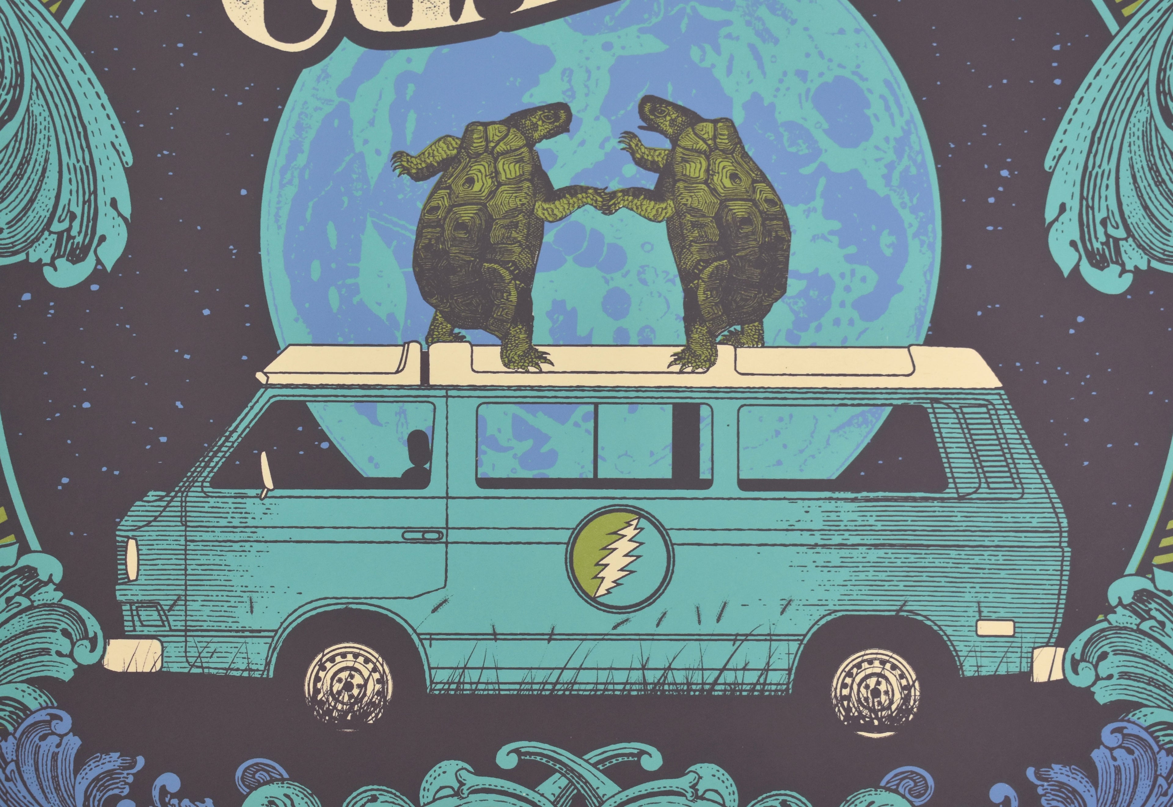 Dead & Company Summer 2016 Tour Poster Numbered 2819/5000, Justin Helton