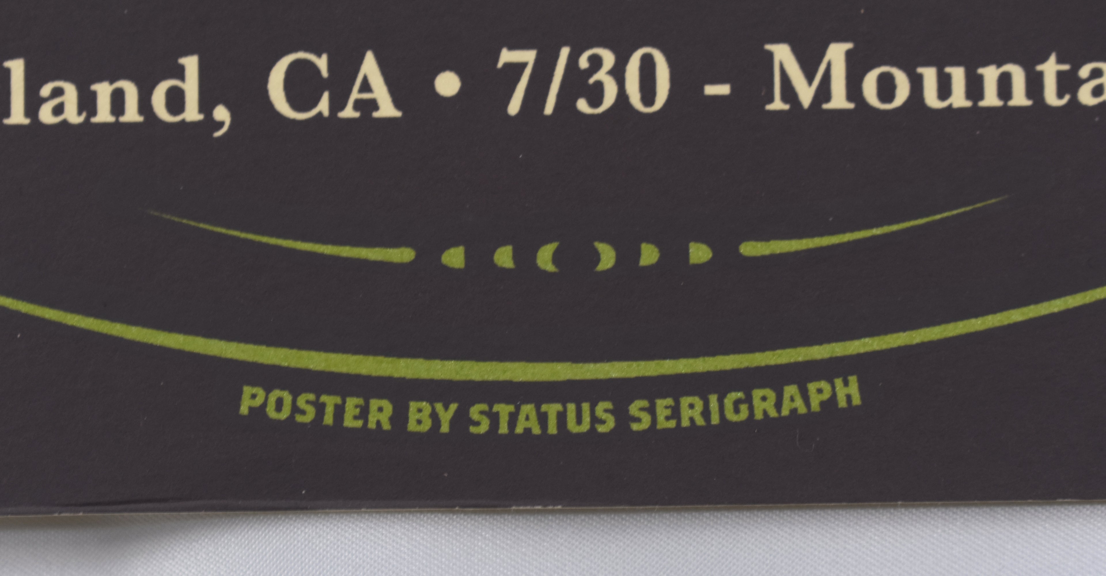 Dead & Company Summer 2016 Tour Poster Numbered 2819/5000, Justin Helton