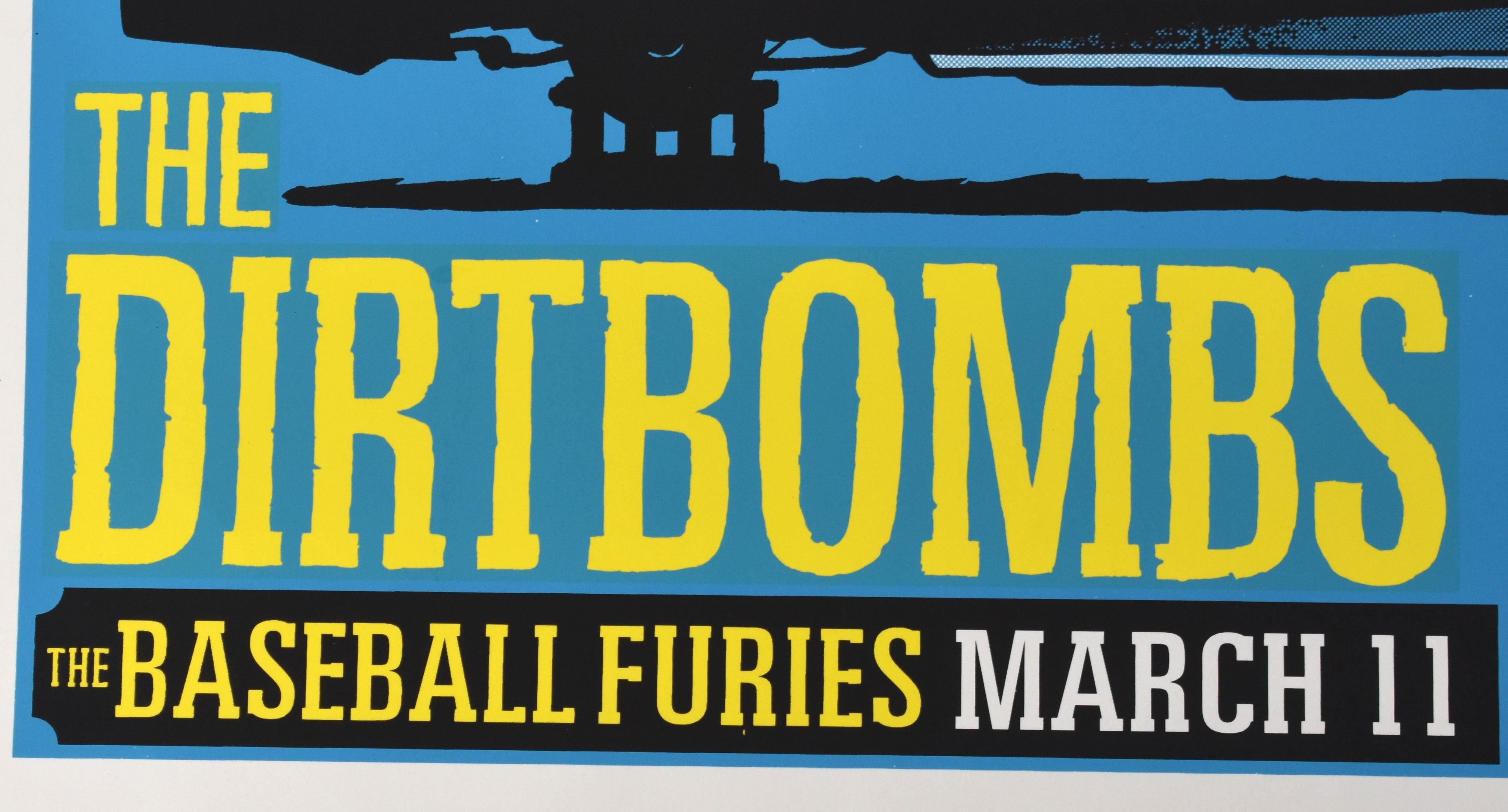 The Dirtbombs, The Baseball Furies Poster, The Empty Bottle 2004, Martin Cimek