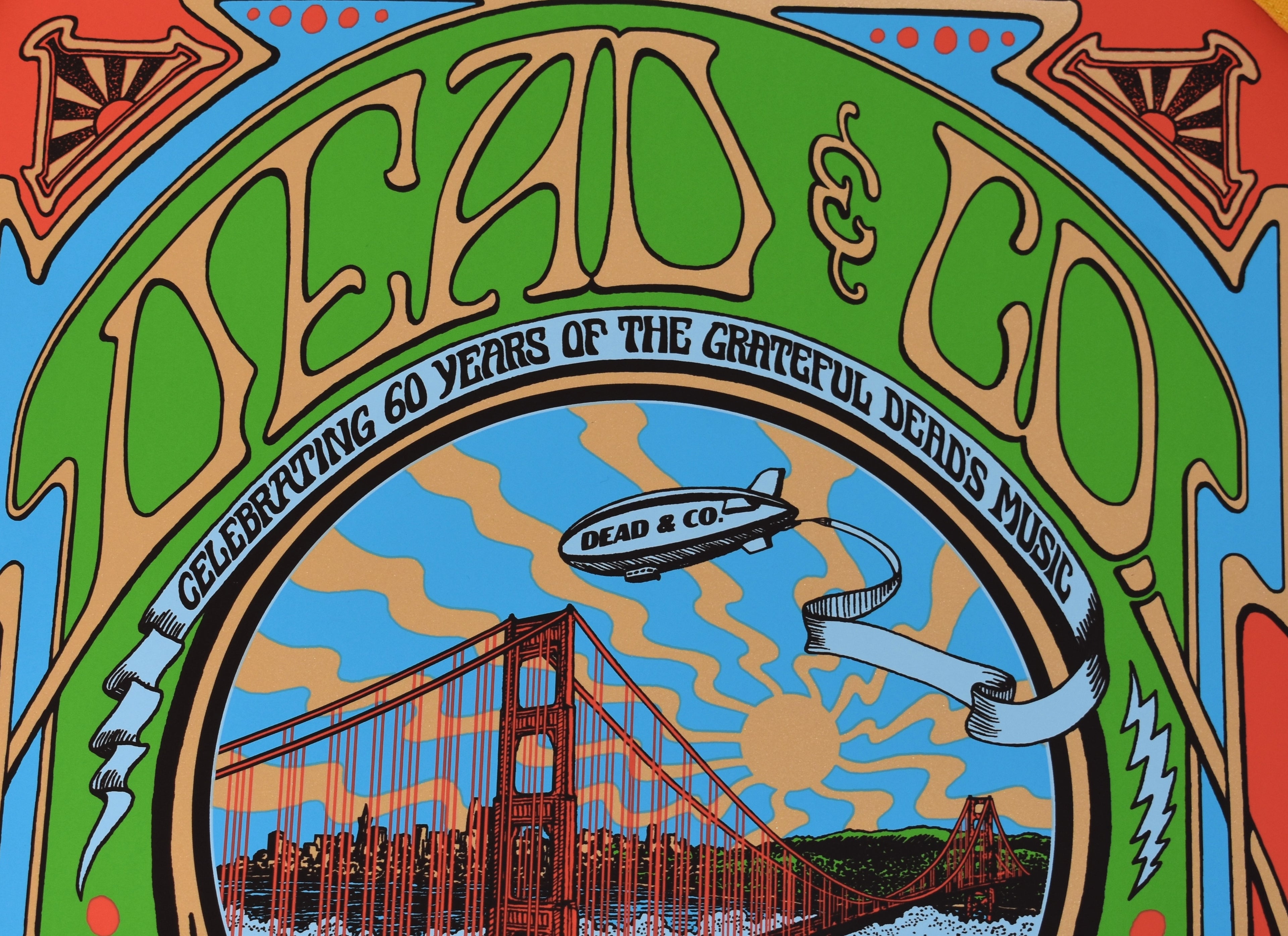 Dead & Co Golden Gate Park Show August 3rd 2025 60th Anniversary Fez Moreno