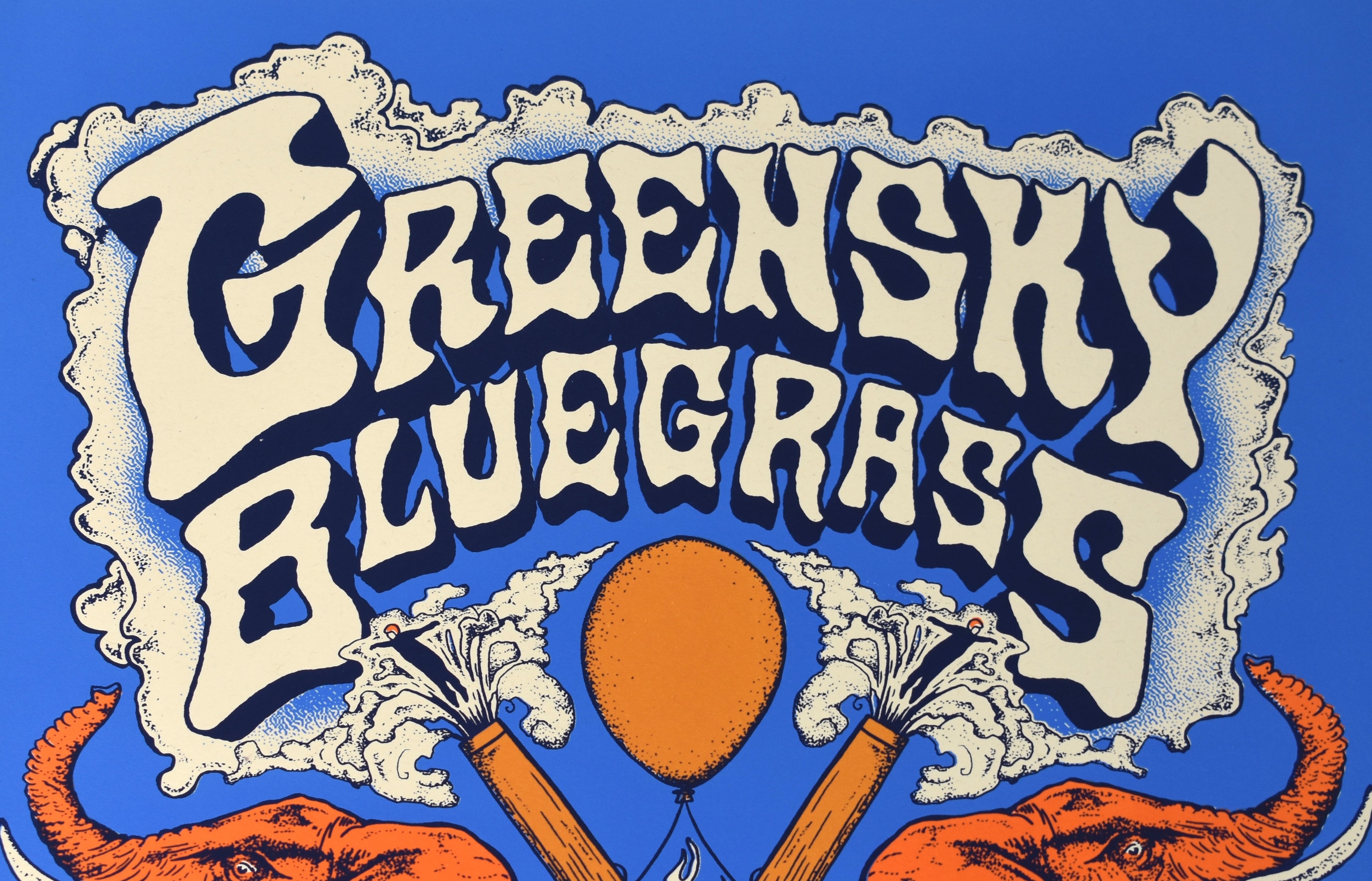 Greensky Bluegrass Summer 2025 Tour Poster, Signed + Numbered 5/500, Andy Bird