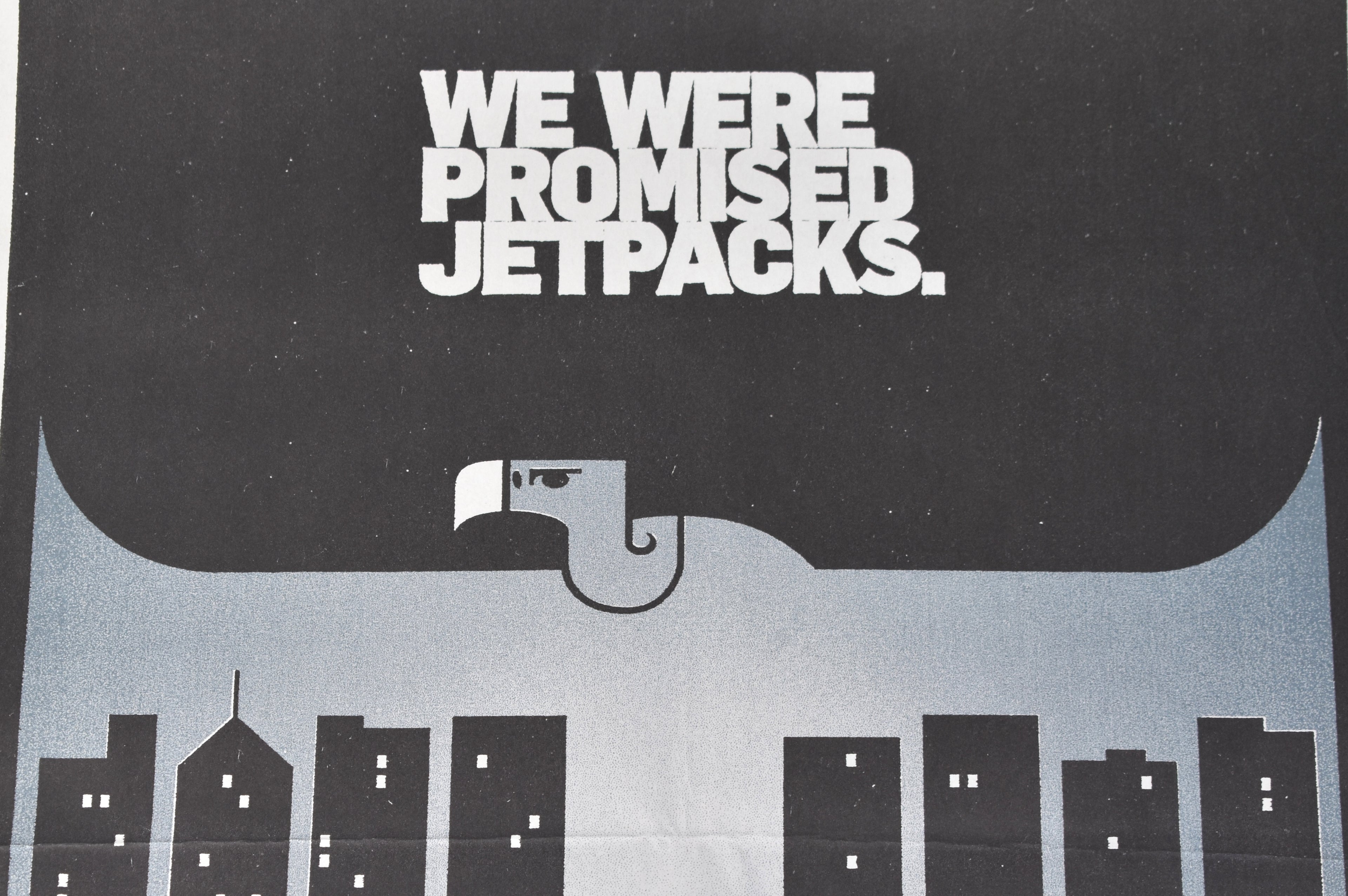 We Were Promised Jetpacks ‘In The Pit of The Stomach’ Album Promo Poster
