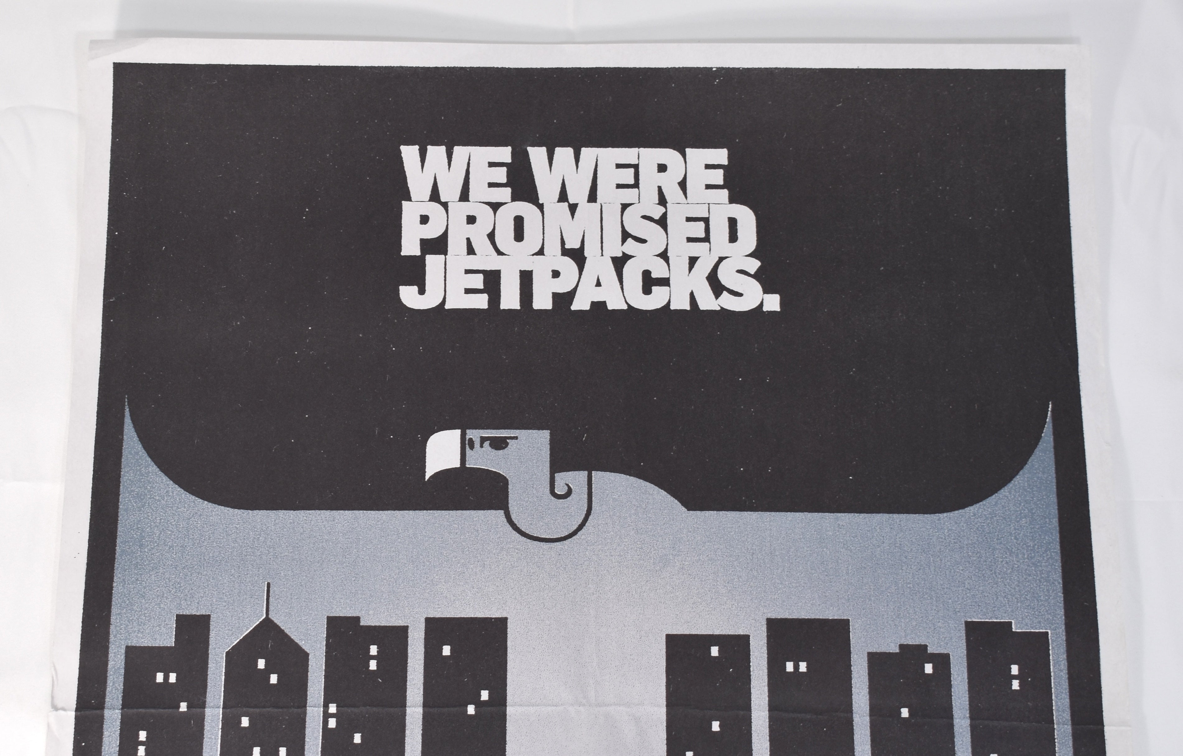 We Were Promised Jetpacks ‘In The Pit of The Stomach’ Album Promo Poster