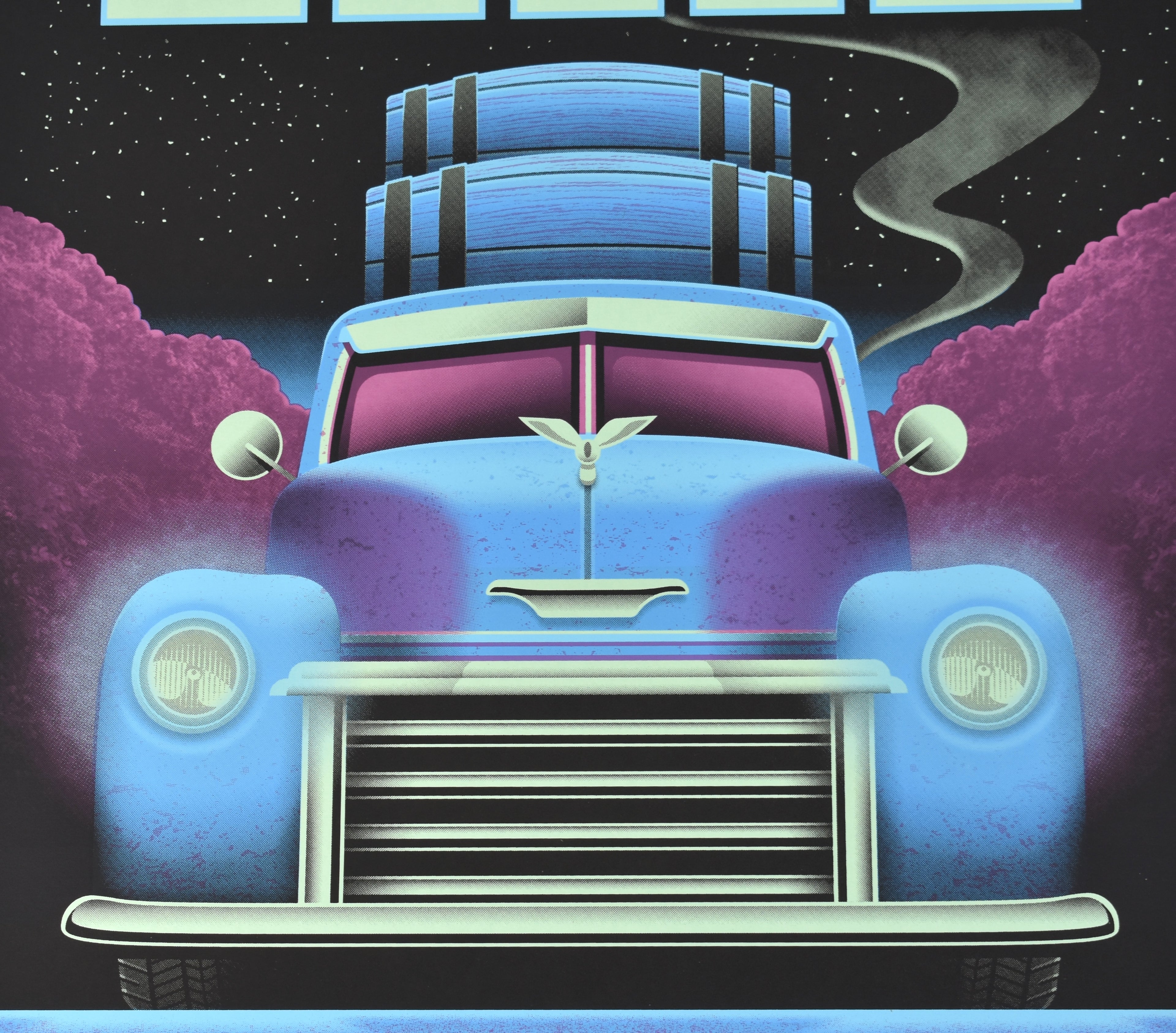 Goose The Band Concert Poster, Add Noise Studios, Salvage Station North Carolina