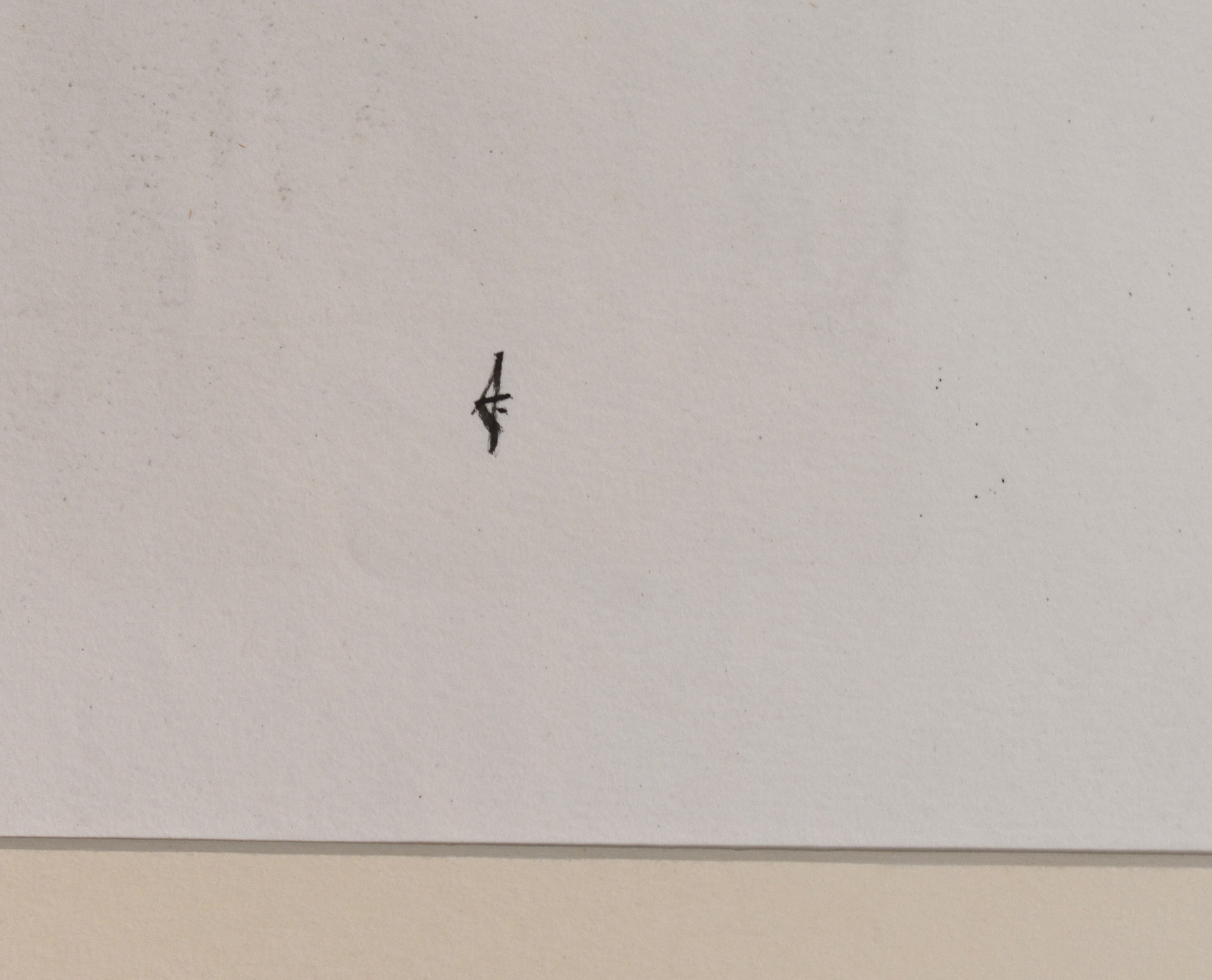 Jean-Louis Forain Ink On Paper Drawing, "Untitled (Waiter)", Signed by The Artist