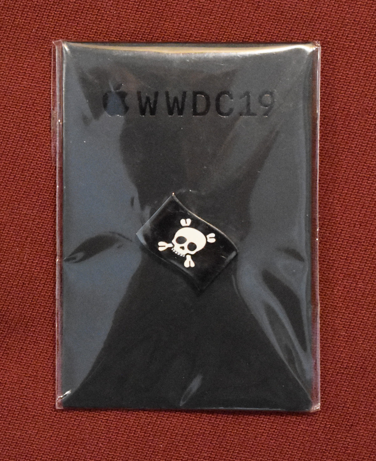 Apple WWDC19 Pin - Pirate Flag from Worldwide Developer's Conference 2019 RARE