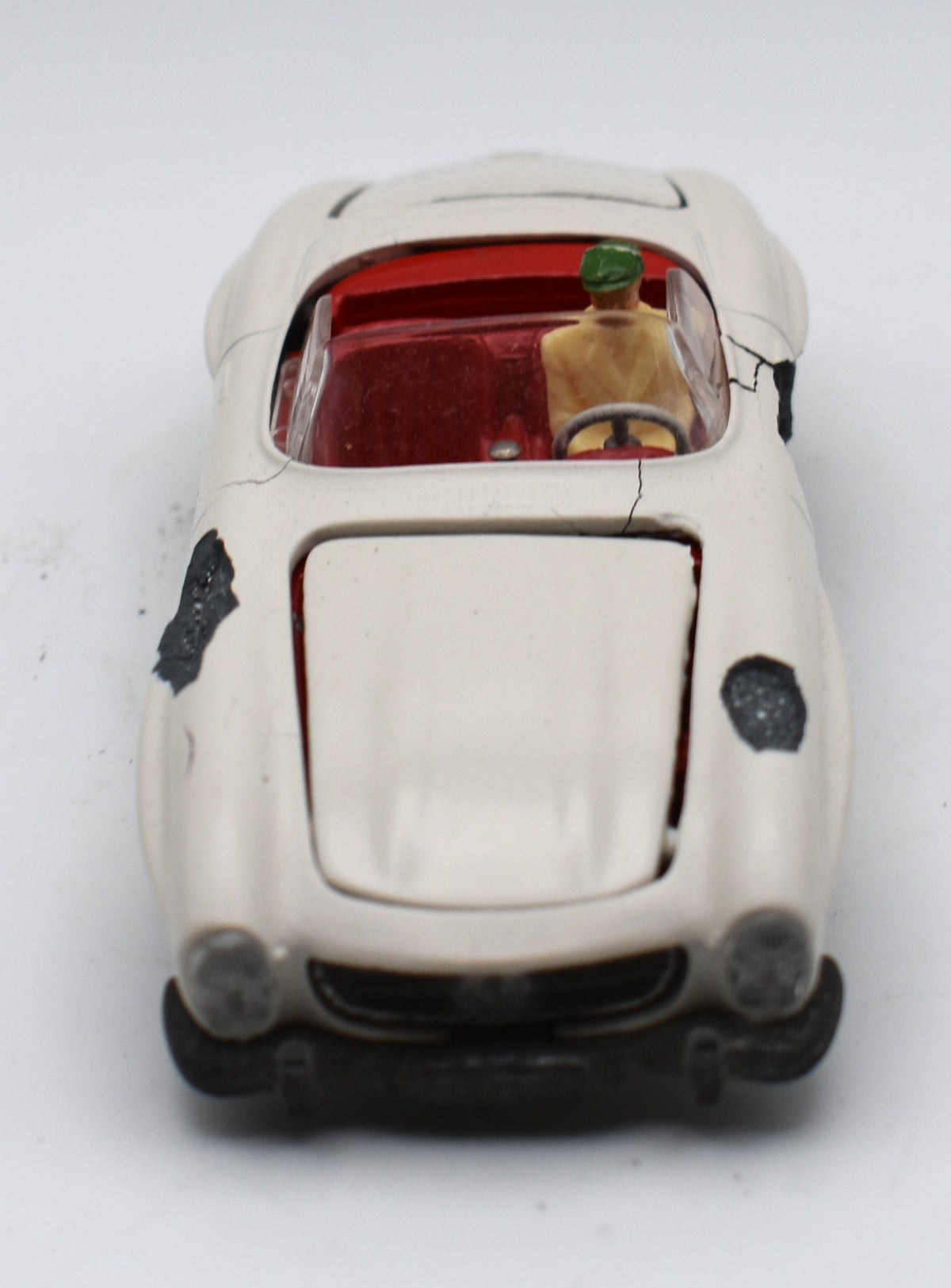 Mercedes Benz Tekno Toy Car 300 SL White Made in Denmark
