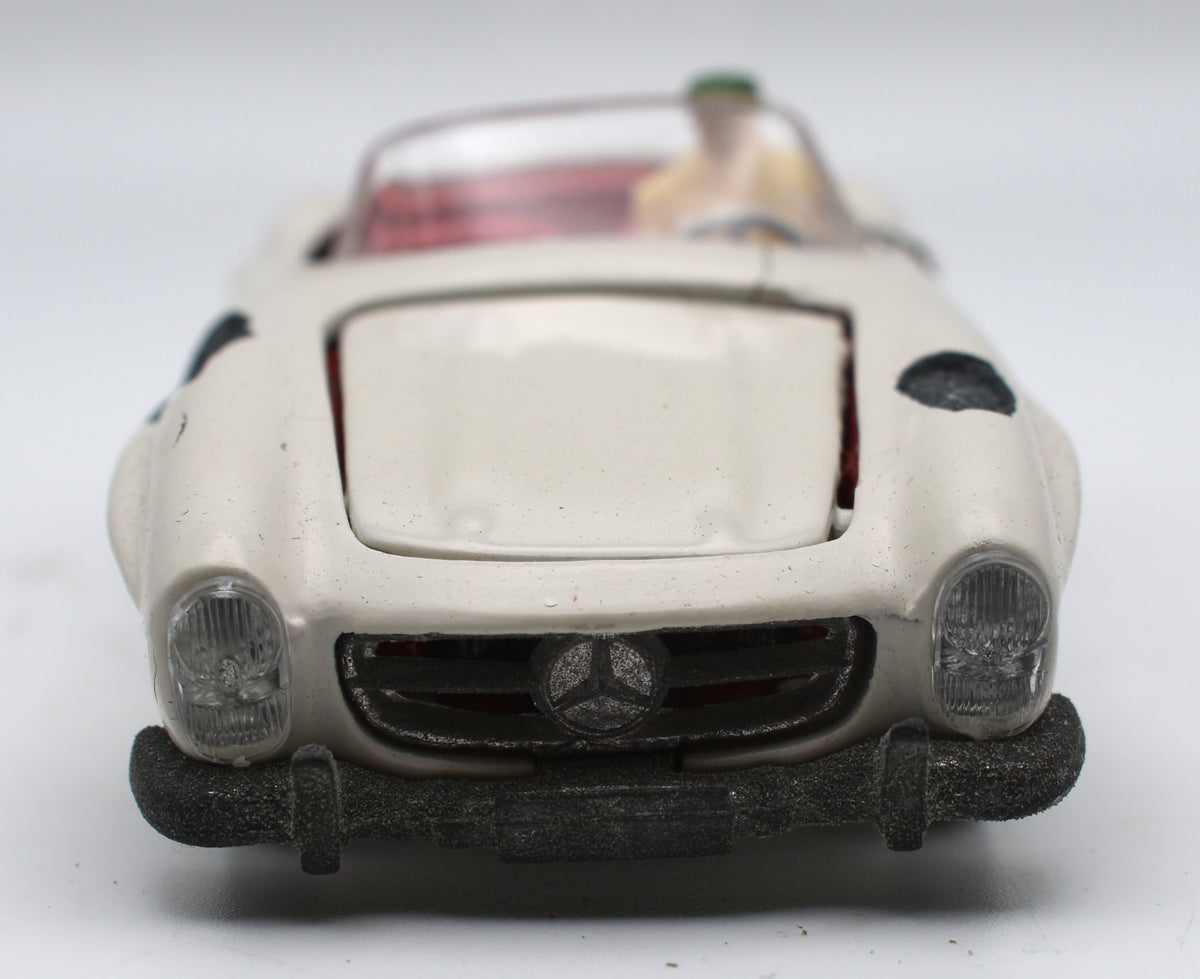 Mercedes Benz Tekno Toy Car 300 SL White Made in Denmark