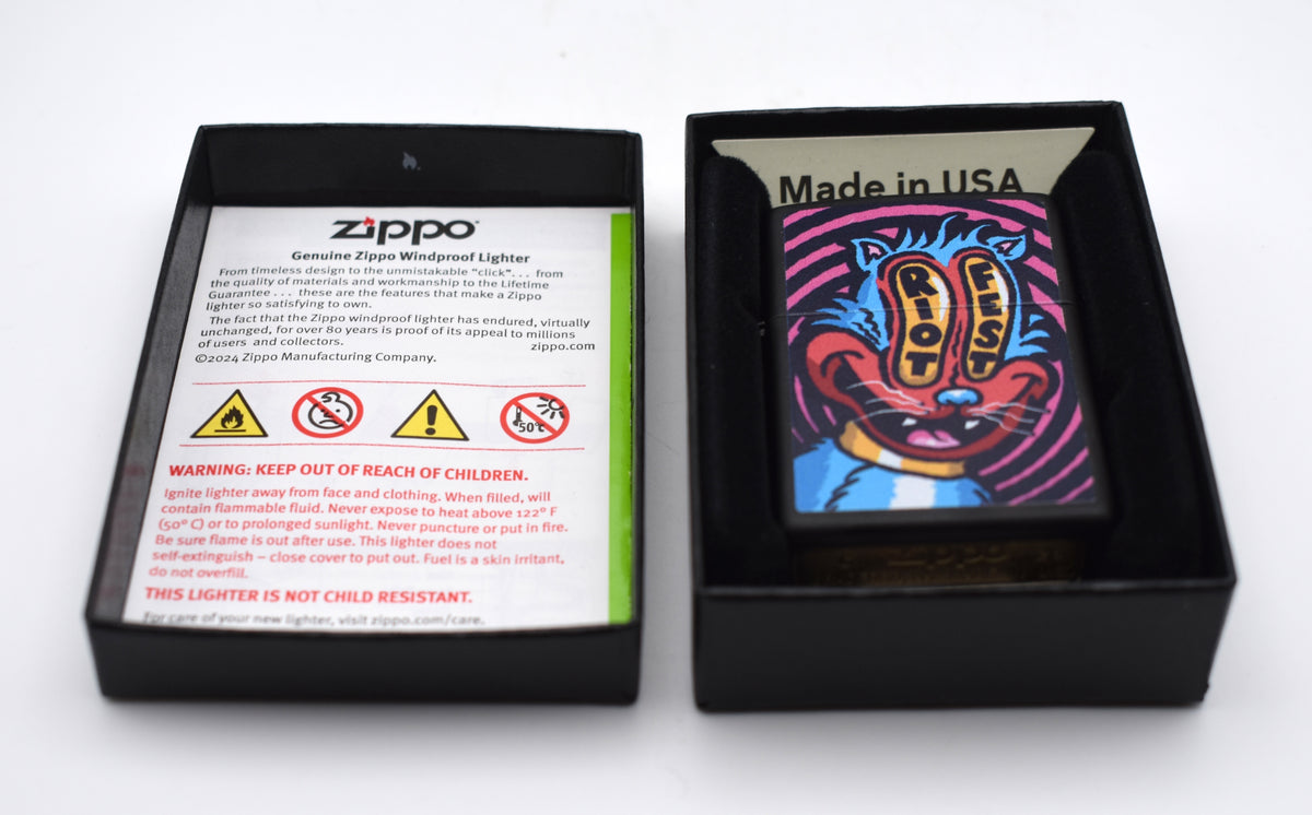 Riot Fest Chicago 2026 Zippo Lighter