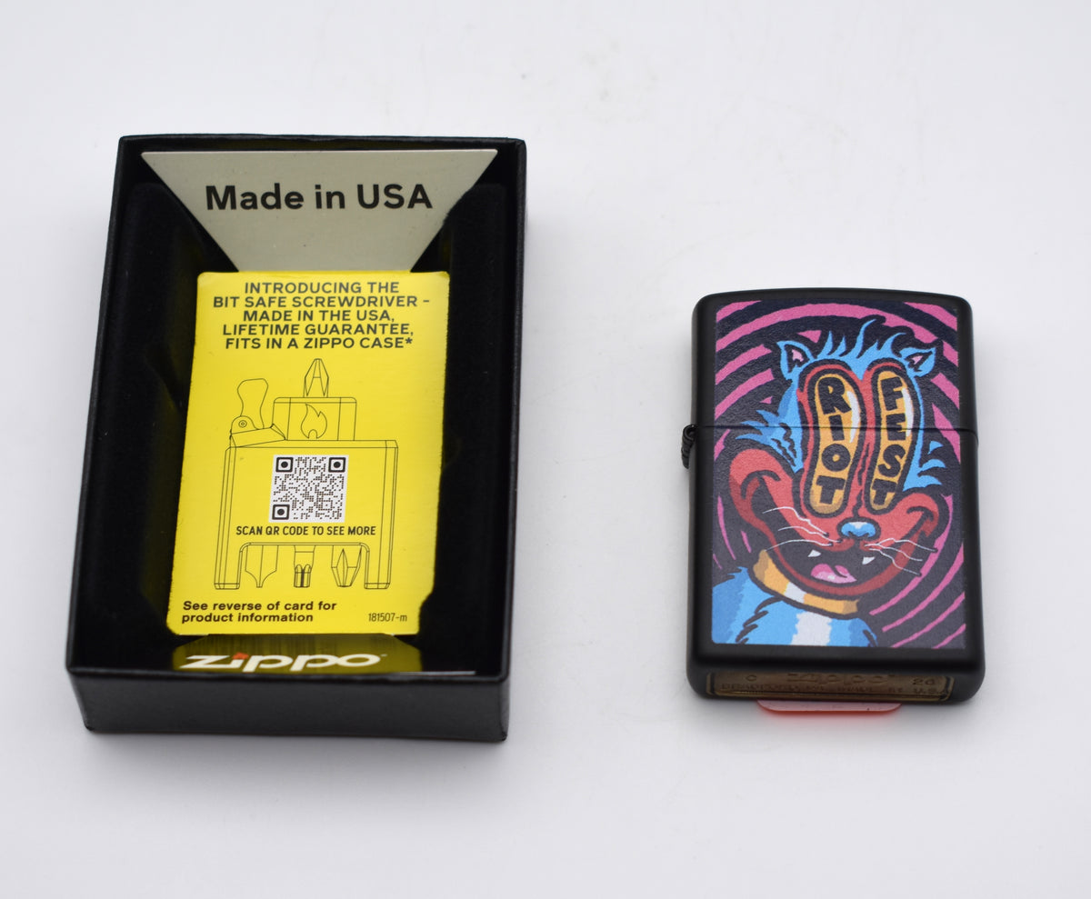 Riot Fest Chicago 2026 Zippo Lighter