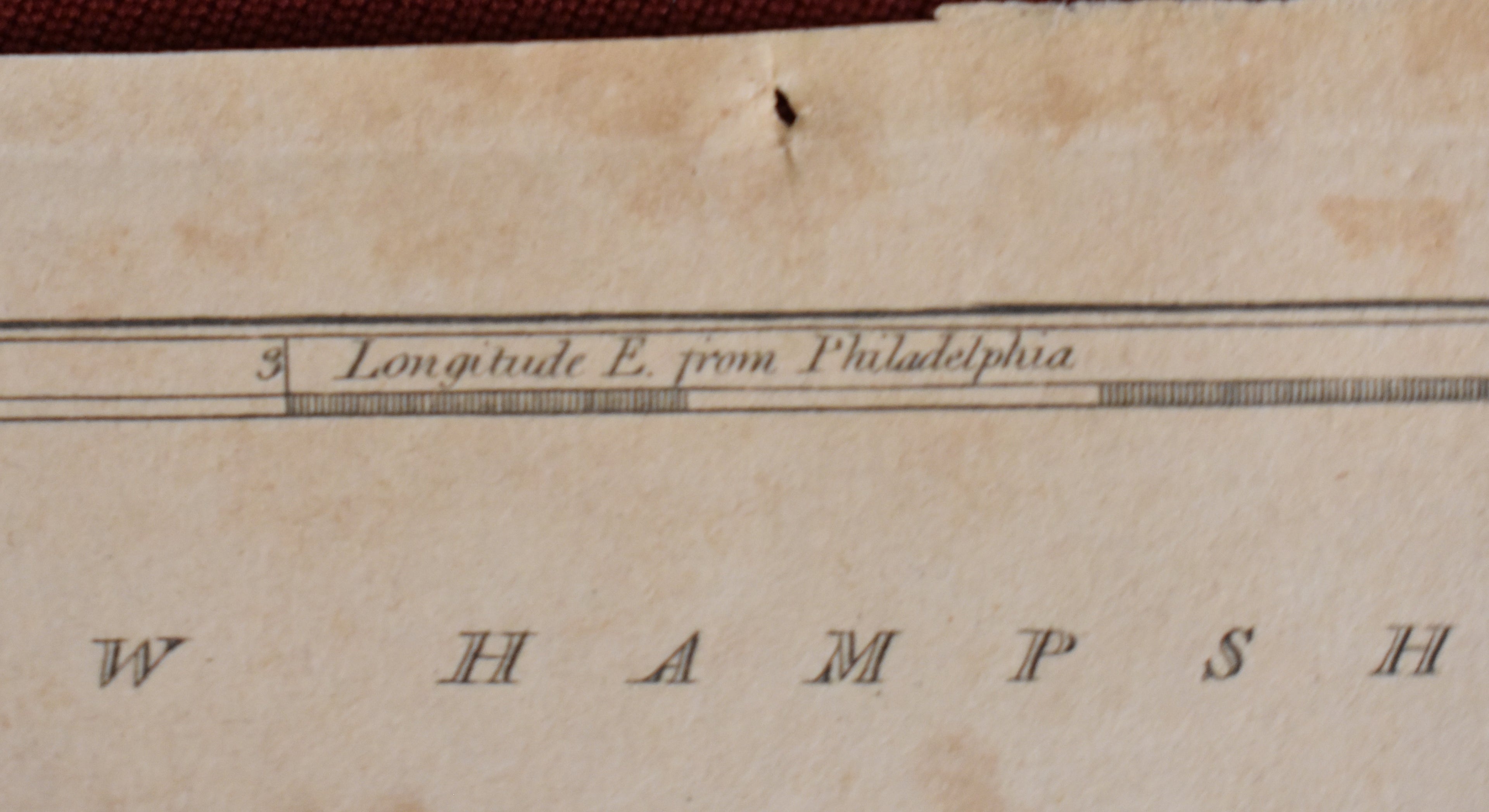 Antique Map of Massachusetts